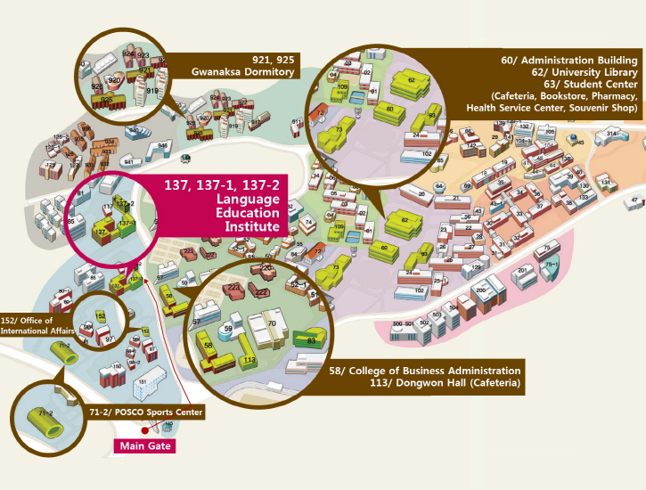 Campus map